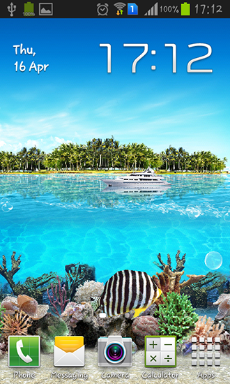 Android Hintergrundbilder Tropischer Ozean kostenlos auf den Desktop herunterladen. 