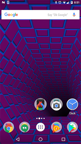 Bildschirm screenshot Tunnel für Handys und Tablets.