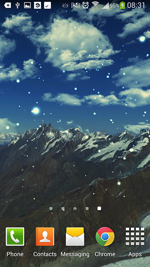 Android Hintergrundbilder Winterberge kostenlos auf den Desktop herunterladen. 
