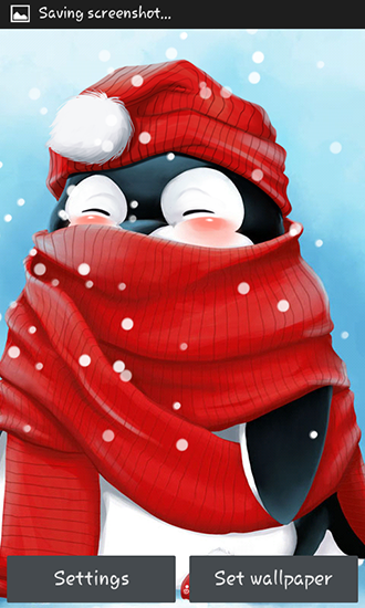 Android Hintergrundbilder Winter Pinguin kostenlos auf den Desktop herunterladen. 