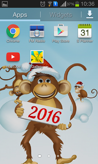 Android Hintergrundbilder Jahr des Affen kostenlos auf den Desktop herunterladen. 