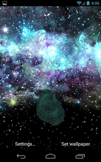 Bildschirm screenshot Asteroid Apophis für Handys und Tablets.