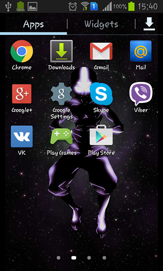 Bildschirm screenshot Avatar für Handys und Tablets.