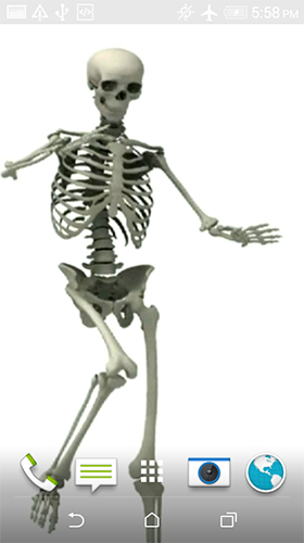 Tanzendes Skelett 