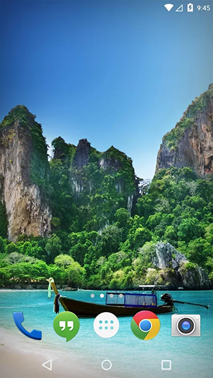 Bildschirm screenshot Paradiesinsel: Thailand für Handys und Tablets.