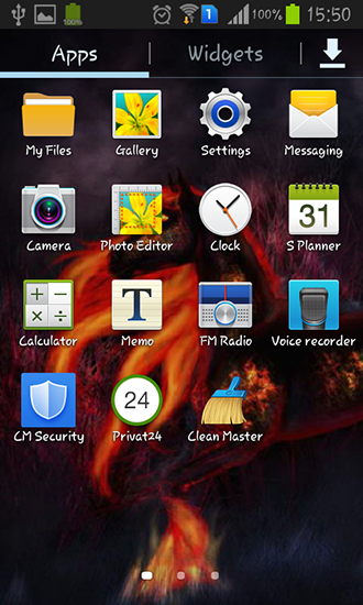 Bildschirm screenshot Feenpferd für Handys und Tablets.