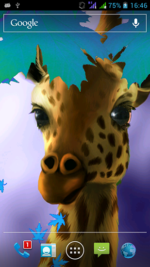 Bildschirm screenshot Giraffe HD für Handys und Tablets.