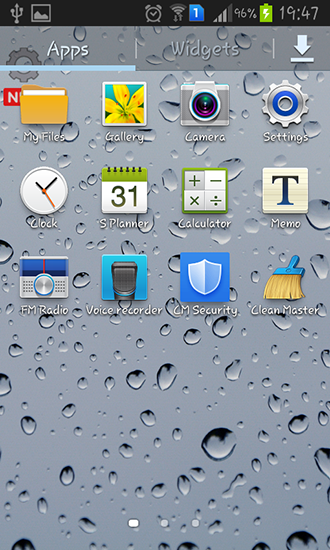Bildschirm screenshot Glas für Handys und Tablets.