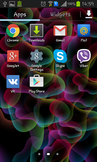Bildschirm screenshot Jelly für Handys und Tablets.