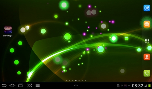 Bildschirm screenshot Magie für Handys und Tablets.