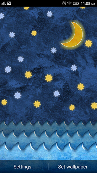 Bildschirm screenshot Meeresmärchen für Handys und Tablets.