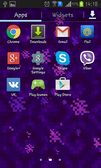Bildschirm screenshot Nether Portal für Handys und Tablets.