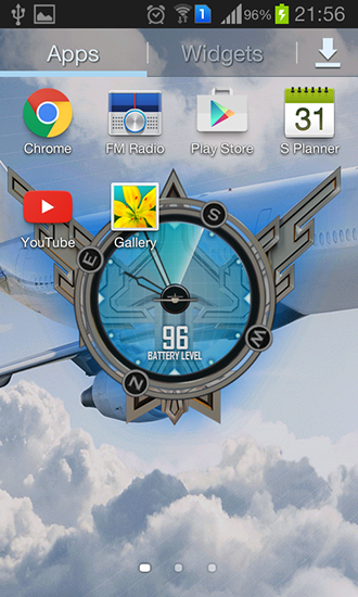 Bildschirm screenshot Passagierflugzeuge HD für Handys und Tablets.