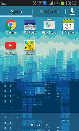 Bildschirm screenshot Pixel 3D für Handys und Tablets.