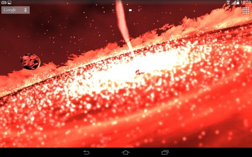 Bildschirm screenshot Quasar 3D für Handys und Tablets.
