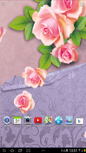 Bildschirm screenshot Die Rose für Handys und Tablets.