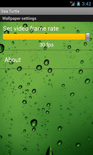 Bildschirm screenshot Meeresschildkröte für Handys und Tablets.