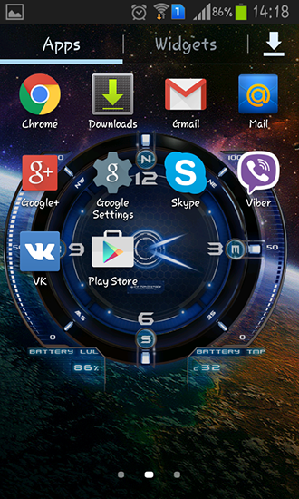 Bildschirm screenshot Weltraumtourismus für Handys und Tablets.