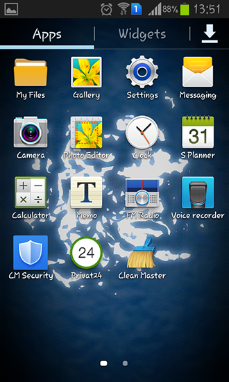 Bildschirm screenshot Stargate für Handys und Tablets.