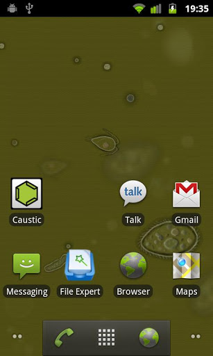 Bildschirm screenshot Sumpf Wasser für Handys und Tablets.