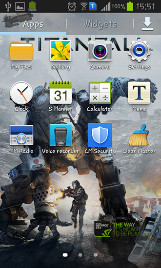 Bildschirm screenshot Titanfall für Handys und Tablets.