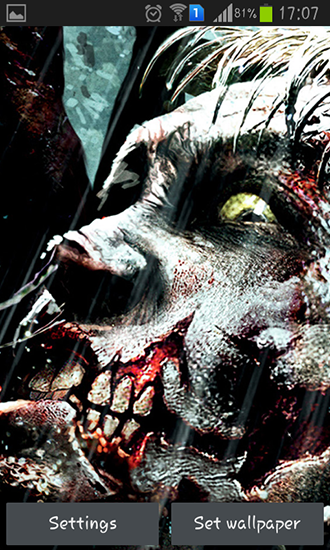 Bildschirm screenshot Zombie Apokalypse für Handys und Tablets.