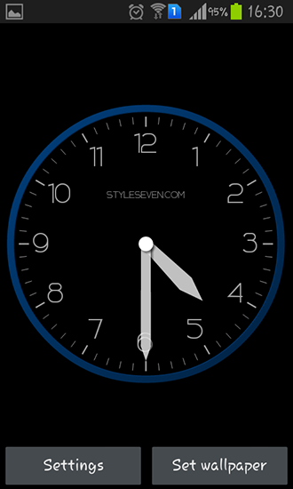 Moderne Uhr
