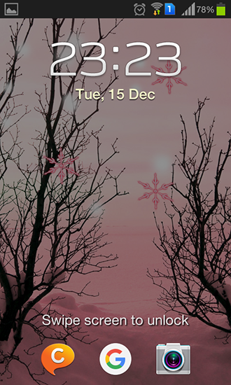 Pinker Winter