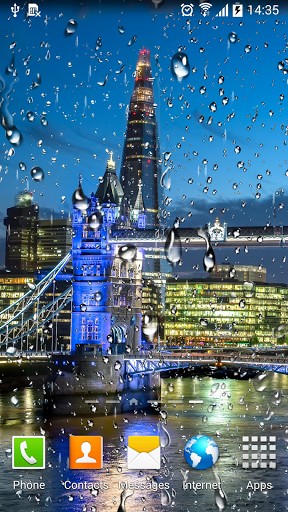 London bei Regen