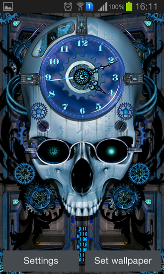 Steampunk Uhr