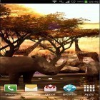 Neben Live Wallpapern für Android Schöne Blumen  kannst du die apk des Hintergrunds Afrika 3D  gratis herunterladen.
