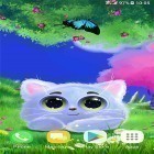 Neben Live Wallpapern für Android Halloween  kannst du die apk des Hintergrunds Animierte Katze  gratis herunterladen.