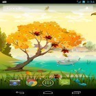Neben Live Wallpapern für Android Cars 3D kannst du die apk des Hintergrunds Herbst  gratis herunterladen.