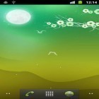 Neben Live Wallpapern für Android Fliegende Farben kannst du die apk des Hintergrunds Blühende Nacht  gratis herunterladen.
