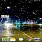 Neben Live Wallpapern für Android Nacht in Paris kannst du die apk des Hintergrunds Stadtregen  gratis herunterladen.