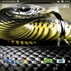 Neben Live Wallpapern für Android Niedliches Füchslein kannst du die apk des Hintergrunds Angreifende Kobra  gratis herunterladen.