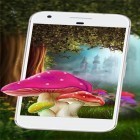 Neben Live Wallpapern für Android London bei Regen kannst du die apk des Hintergrunds Niedlicher Pilz  gratis herunterladen.