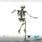 Neben Live Wallpapern für Android Gewittergeräusche  kannst du die apk des Hintergrunds Tanzendes Skelett  gratis herunterladen.