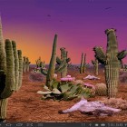 Neben Live Wallpapern für Android Winterlicher Sonnenuntergang kannst du die apk des Hintergrunds Wüste  gratis herunterladen.