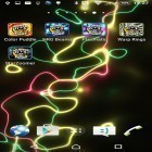 Neben Live Wallpapern für Android Neonblumen  kannst du die apk des Hintergrunds Energiestrahlen  gratis herunterladen.