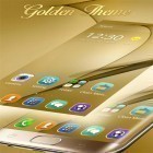 Neben Live Wallpapern für Android Motor-Zusammenbau  kannst du die apk des Hintergrunds Gold Thema für Samsung Galaxy S8 Plus  gratis herunterladen.