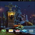 Neben Live Wallpapern für Android Auto HD  kannst du die apk des Hintergrunds Halloween Friedhof  gratis herunterladen.