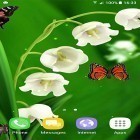Neben Live Wallpapern für Android Jade Natur HD kannst du die apk des Hintergrunds Maiglöckchen  gratis herunterladen.
