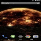 Neben Live Wallpapern für Android Kosmischer Fluss  kannst du die apk des Hintergrunds Meteoritenschauer  gratis herunterladen.