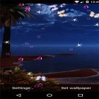 Neben Live Wallpapern für Android Wassertropfen kannst du die apk des Hintergrunds Mondlicht  gratis herunterladen.