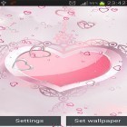 Neben Live Wallpapern für Android Magie  kannst du die apk des Hintergrunds Pinke Herzen  gratis herunterladen.