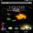 Neben Live Wallpapern für Android Planeten  kannst du die apk des Hintergrunds Pixelflotte  gratis herunterladen.