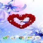 Neben Live Wallpapern für Android Tag der Liebe kannst du die apk des Hintergrunds Rosenuhr  gratis herunterladen.
