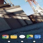 Neben Live Wallpapern für Android Grüne Natur  kannst du die apk des Hintergrunds Wolkenkratzer: Manhattan  gratis herunterladen.