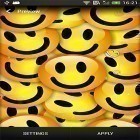 Neben Live Wallpapern für Android  kannst du die apk des Hintergrunds Smiley gratis herunterladen.